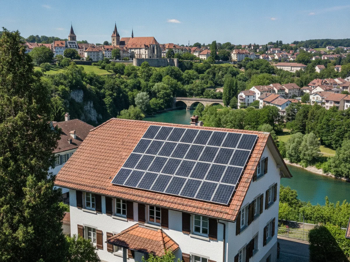 Panneaux solaires à Fribourg, Suisse romande